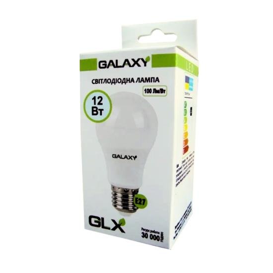 Светодиодная лампа 10W E27 A60 4100K GLX