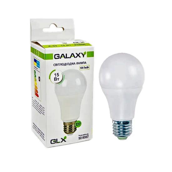 Светодиодная лампа 15W E27 A60 4100K GLX