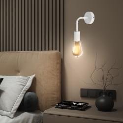 Бра в стиле лофт белого цвета MSK Electric Asket NL 1440 W