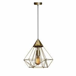 Світильник підвісний MSK Electric Crystal в стилі лофт NL 0538 BN бронза
