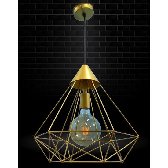 Світильник підвісний MSK Electric Crystal в стилі лофт NL 0541 G
