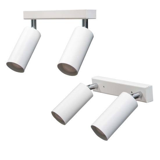 Світильник в стилі лофт MSK Electric Tube спот з поворотним механізмом NL 1105-2 W