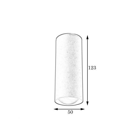 Світильник стельовий MSK Electric Tube NL 1205 W