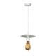 Светильник подвесной в стиле лофт MSK Electric Disk NL 2009 WH