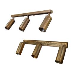 Светильник в стиле лофт MSK Electric Tube спот с поворотным механизмом NL 1105-3 BN