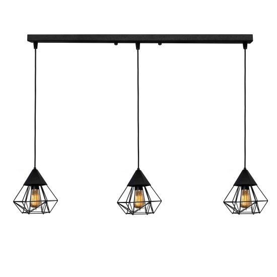 Світильник підвісний MSK Electric Crystal в стилі лофт NL 0535-3