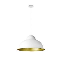Світильник підвісний в стилі лофт MSK Electric Dome СП 3614 WH+GD