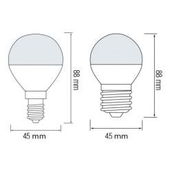 LED лампа "кулька" G-45 10w 6400k E-27 Horoz Elite-10