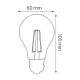 Винтажная LED лампа Filament globe-10 10W Е27 2700К HOROZ