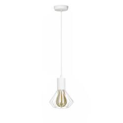 Светильник лофт MSK Electric Diadem подвесной белый NL 2215 WH