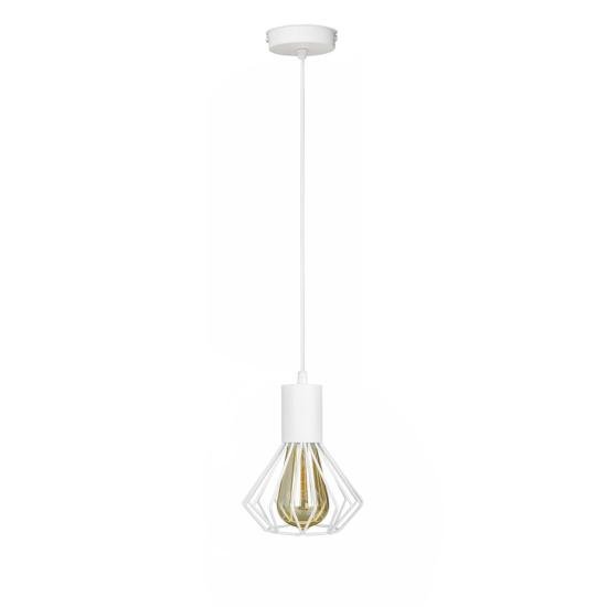 Світильник лофт MSK Electric Diadem підвісний білий NL 2215 WH