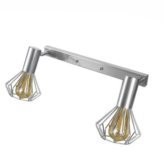 Світильник лофт MSK Electric Diadem настінно-стельовий NL 22151-2 CR хром