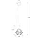Светильник лофт MSK Electric Diadem подвесной хром NL 2215 CR