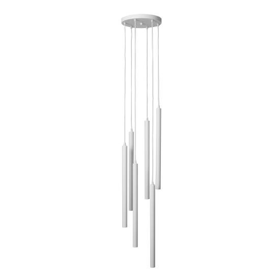 Светильник MSK Electric Beatrice подвесной на круглой основе NL 3045-6R WH