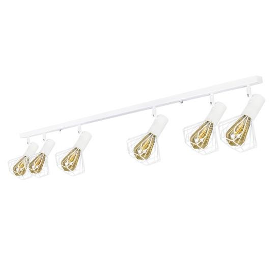 Світильник лофт MSK Electric Diadem стельовий NL 22151-6 WH