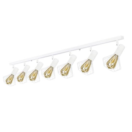 Світильник лофт MSK Electric Diadem стельовий NL 22151-7 WH