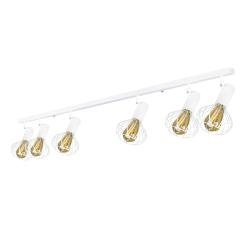 Светильник лофт MSK Electric Lotus потолочный NL 14151-6 WH