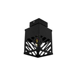 Люстра лофт MSK Electric Urban на один плафон чорна NL 2410 BK