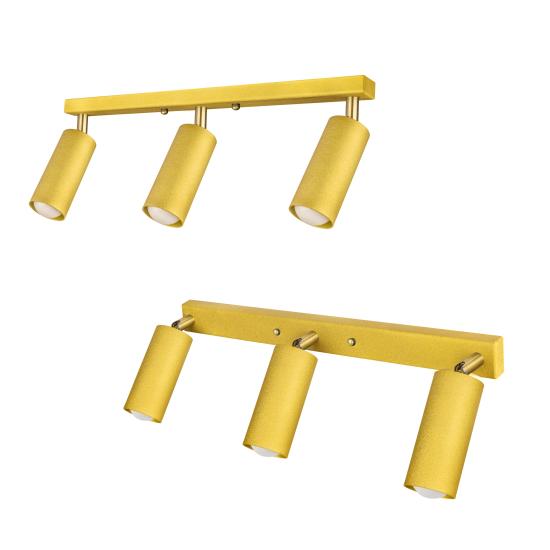 Світильник MSK Electric Tube спот з поворотними механізмами MR 1105-3 GD