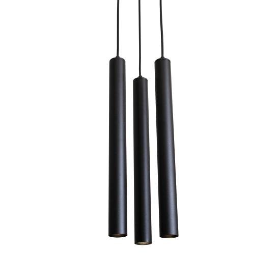Світильник MSK Electric Elegant підвісний на круглій основі NL 4045-3R BK