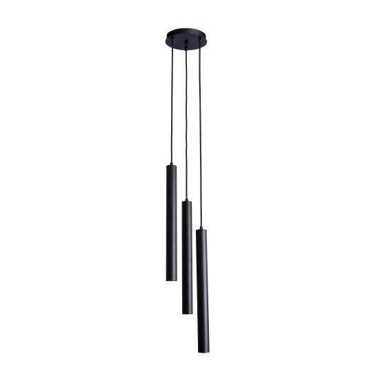 Светильник MSK Electric Elegant подвесной на круглой основе NL 4045-3R BK