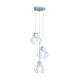Светильник подвесной в стиле лофт MSK Electric Milan NL 538-3R WH