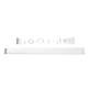 Светильник подвесной линейный 125см MSK Electric Office под две led лампы G-13 SL-120-2T8 WH