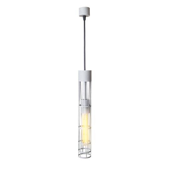 Светильник подвесной MSK Electric Flow в стиле лофт под лампу Е27 серый MR 6040 GR