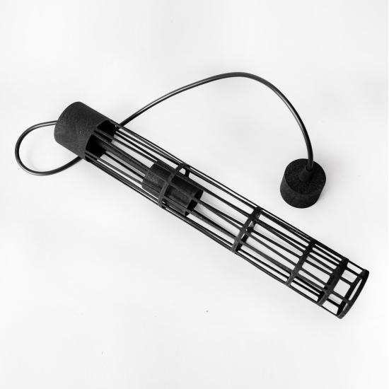 Светильник подвесной MSK Electric Flow в стиле лофт под лампу Е27 черный муар MR 6040 BK