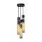 Светильник подвесной MSK Electric Flow в стиле лофт на круглом основании NL 6041-3R BK