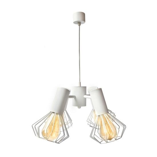 Люстра подвесная MSK Electric Diadem на четыре плафона Е27 NL 22153-4 WH