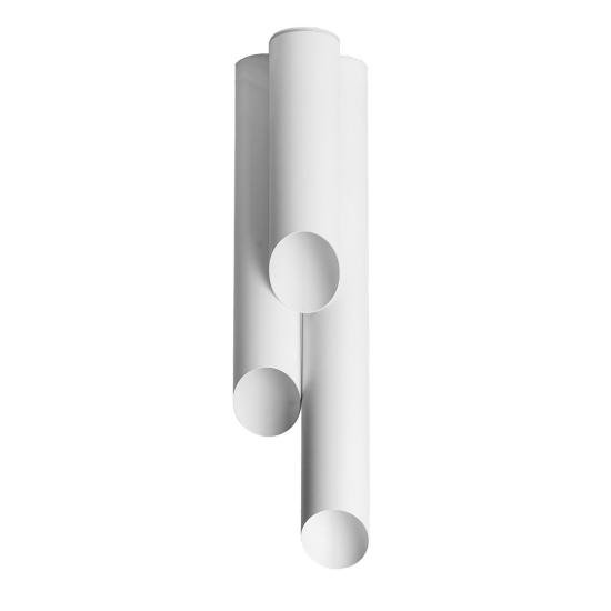 Потолочный светильник MSK Electric Slice под три лампы Е27 NL 382819 WH+WH