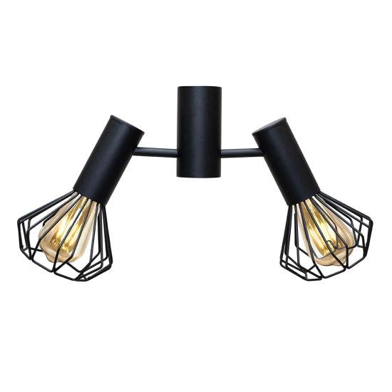 Люстра потолочная MSK Electric Diadem под две лампы Е27 NL 22154-2 BK