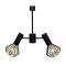 Люстра MSK Electric Diadem на два плафона Е27 черная NL 22152-2 BK