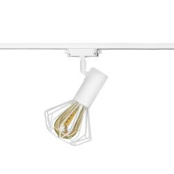 Світильник трековий MSK Electric Diadem поворотний на шинопровід білий NT 22151-1 WH