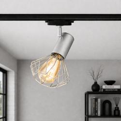 Світильник трековий MSK Electric Diadem поворотний на шинопровід алюміній NT 22151-1 AL