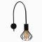 Светильник настенный MSK Electric Diadem бра под лампу Е27 из металла NL 221549 BK