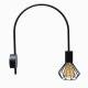 Светильник настенный MSK Electric Diadem бра под лампу Е27 из металла NL 221549 BK