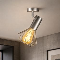 Светильник лофт MSK Electric Diadem настенно-потолочный NL 22151-1 CR хром