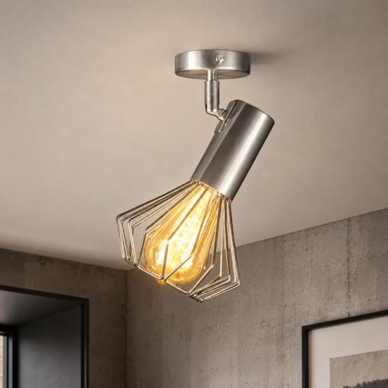 Світильник лофт MSK Electric Diadem настінно-стельовий NL 22151-1 CR хром