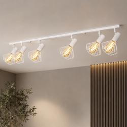 Светильник лофт MSK Electric Diadem потолочный NL 22151-6 WH