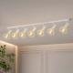 Светильник лофт MSK Electric Diadem потолочный NL 22151-7 WH