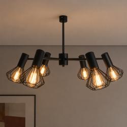 Люстра MSK Electric Diadem на шість плафонів NL 22152-6 BK