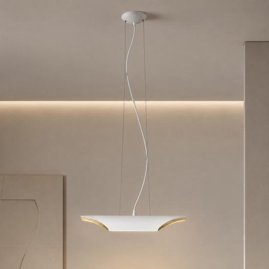 Светильник подвесной лофт MSK Electric Slice NL 4310 WH+GD