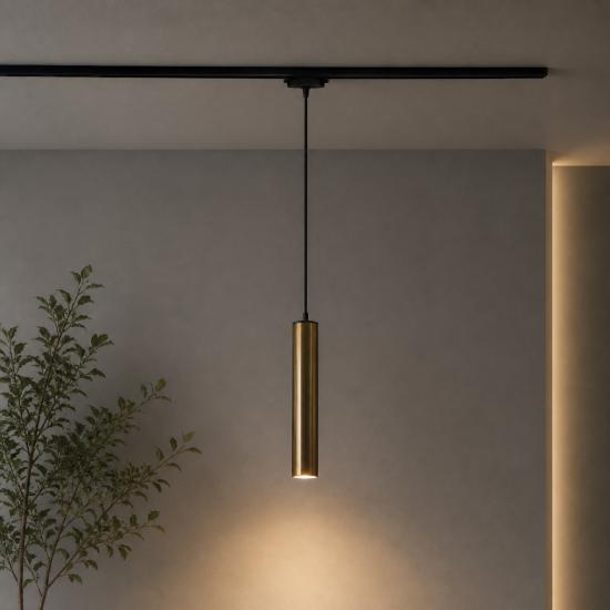 Подвесной трековый светильник MSK Electric Tube NT 3522 BN