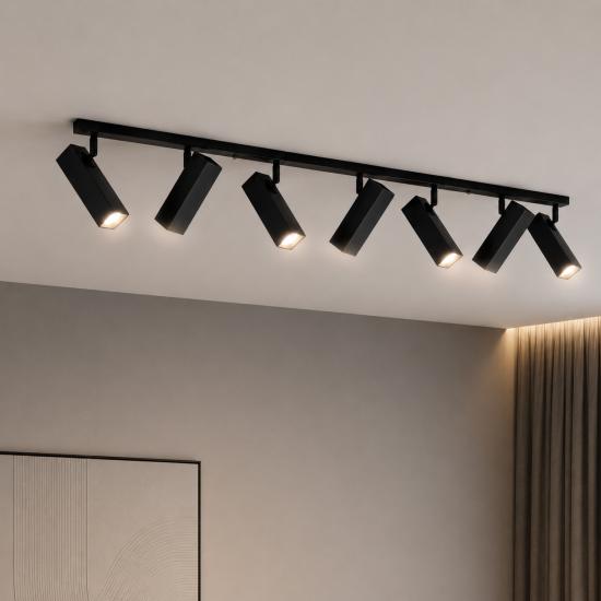 Люстра лофт MSK Electric Verona стельова з поворотними плафонами SQ 1750-7