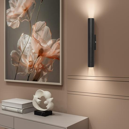 Светильник настенный MSK Electric Elegant бра под две лампы NL 2460 BK