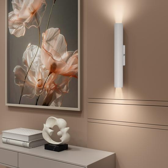 Светильник настенный MSK Electric Elegant бра под две лампы NL 2460 WH