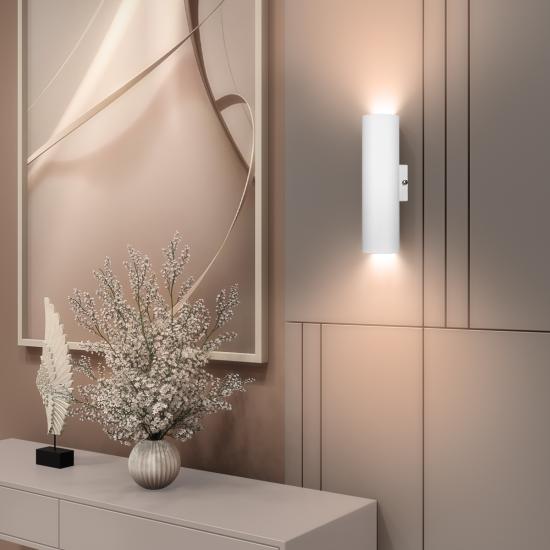 Світильник настінний MSK Electric Tube бра під дві лампи Е27 NL 2206 W