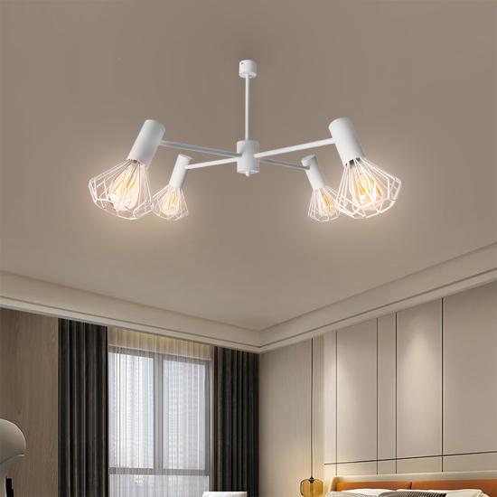 Люстра MSK Electric Diadem на чотири плафони NL 22152-4 WH